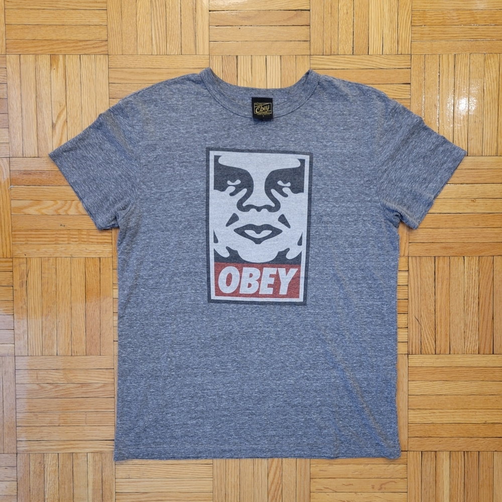 Obey Giant Premium Icon Face Tee Small